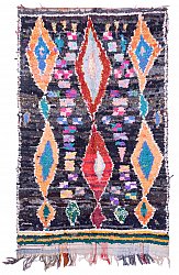 Marokkanische Berber Teppich Boucherouite 235 x 150 cm