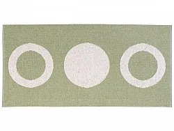 Kunststoffteppiche - Der Horred-Teppich Circle (Olive)