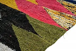 Tapis berbère marocain Boucherouite 155 x 255 cm