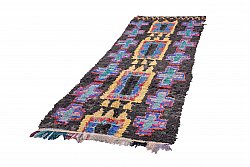 Marokkanische Berber Teppich Boucherouite 310 x 115 cm