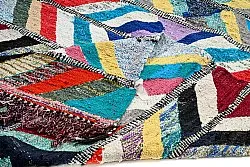 Tapis berbère marocain Boucherouite 150 x 320 cm