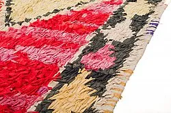 Tapis berbère marocain Boucherouite 390 x 150 cm