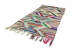 Marockansk Boucherouite-matta 145 x 295 cm