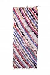 Tapis Marocain Berbère Boucherouite 250 x 100 cm