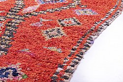 Marokkanische Berber Teppich Boucherouite 250 x 130 cm