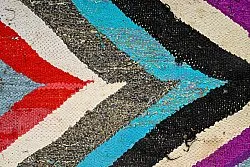 Marockansk Boucherouite-matta 165 x 270 cm