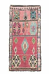 Tapis Marocain Berbère Boucherouite 240 x 105 cm