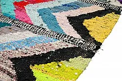 Marockansk Boucherouite-matta 145 x 270 cm