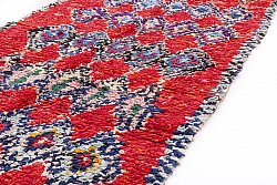 Marokkanische Berber Teppich Boucherouite 295 x 110 cm
