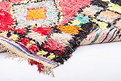 Marokkanische Berber Teppich Boucherouite 330 x 140 cm
