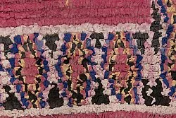 Marokkanischer Berber Teppich Boucherouite 275 x 130 cm