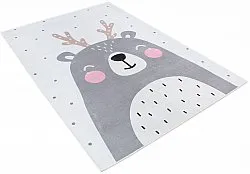 Tapis enfant - Happy Bear (blanc)