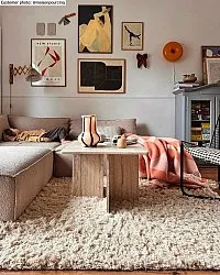 Wollteppich - Aliste Wool Shaggy (alabaster gleam)