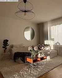 Hochflorteppiche - Monti (offwhite)