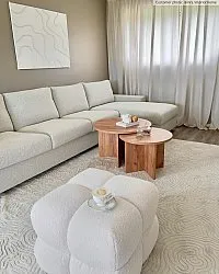 Hochflorteppiche - Amora (offwhite)