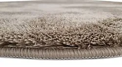 Runde Teppiche - Aranga Super Soft Fur (braun)