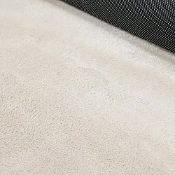 Tapis Shaggy Ondulé Asymétrique - Aranga Super Soft Fur (beige)