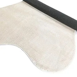 Tapis Shaggy Ondulé Asymétrique - Aranga Super Soft Fur (beige)