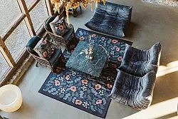 Wilton-Teppich - Poppy (schwarz)