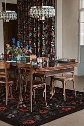 Wilton-Teppich - Poppy (schwarz)