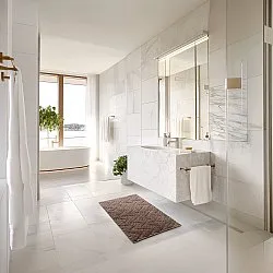 Badezimmerteppich - Bellona (braun)