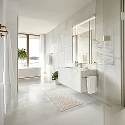 Badezimmerteppich - Bellona (cremefarben)