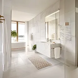 Badezimmerteppich - Bevin (beige)