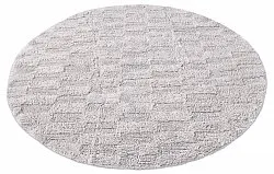 Runder badezimmerteppich - Bevin (hellgrau)