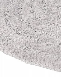 Runder badezimmerteppich - Embla (hellgrau)