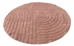 Runder badezimmerteppich - Embla (rosa)
