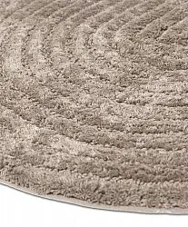 Ovaler badezimmerteppich - Evena (beige)