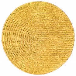 Runder badezimmerteppich - Evena (gelb)
