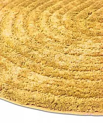 Runder badezimmerteppich - Evena (gelb)