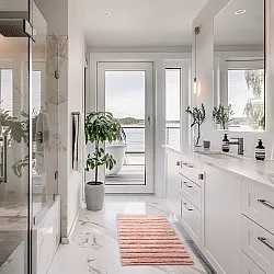 Tapis de bain - Franny (rose)