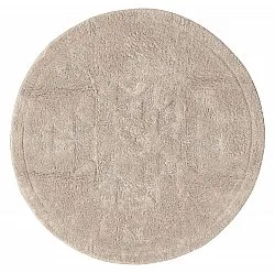 Runder badezimmerteppich - Gertie (beige)