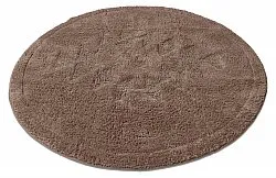 Runder badezimmerteppich - Gertie (braun)