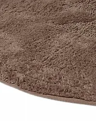 Runder badezimmerteppich - Gertie (braun)