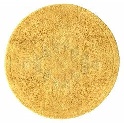 Runder badezimmerteppich - Gertie (gelb)