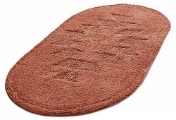 Ovaler badezimmerteppich - Gertie (terrakotta)