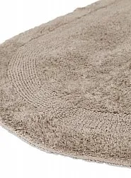 Ovaler badezimmerteppich - Nila (beige)