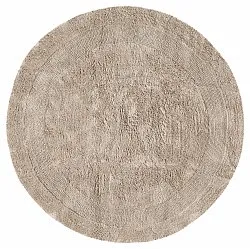 Runder badezimmerteppich - Nila (beige)