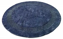 Runder badezimmerteppich - Nila (blau)