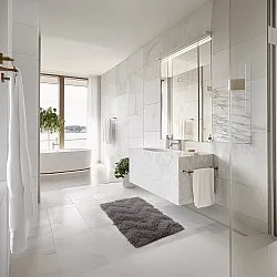 Badezimmerteppich - Tressa (dunkelgrau)