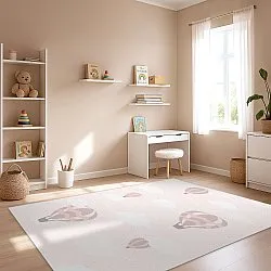 Tapis enfant - Balloons (rose)