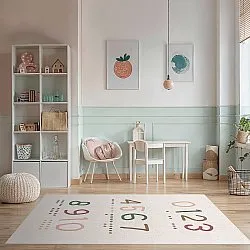Tapis pour enfants - Counting rug (multicolore)