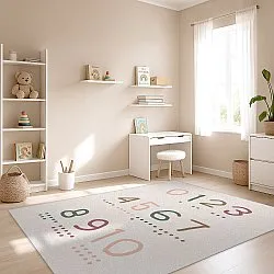 Tapis pour enfants - Counting rug (multicolore)