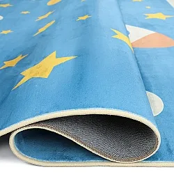 Kinderteppich - Space Rocket (blau)