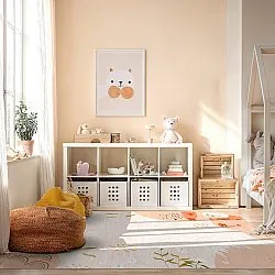 Kinderteppich - Zora (rosa)