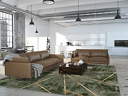 Wilton-Teppich - Bellizzi (grün)