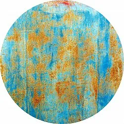 Rund Teppich - Molina (blau)